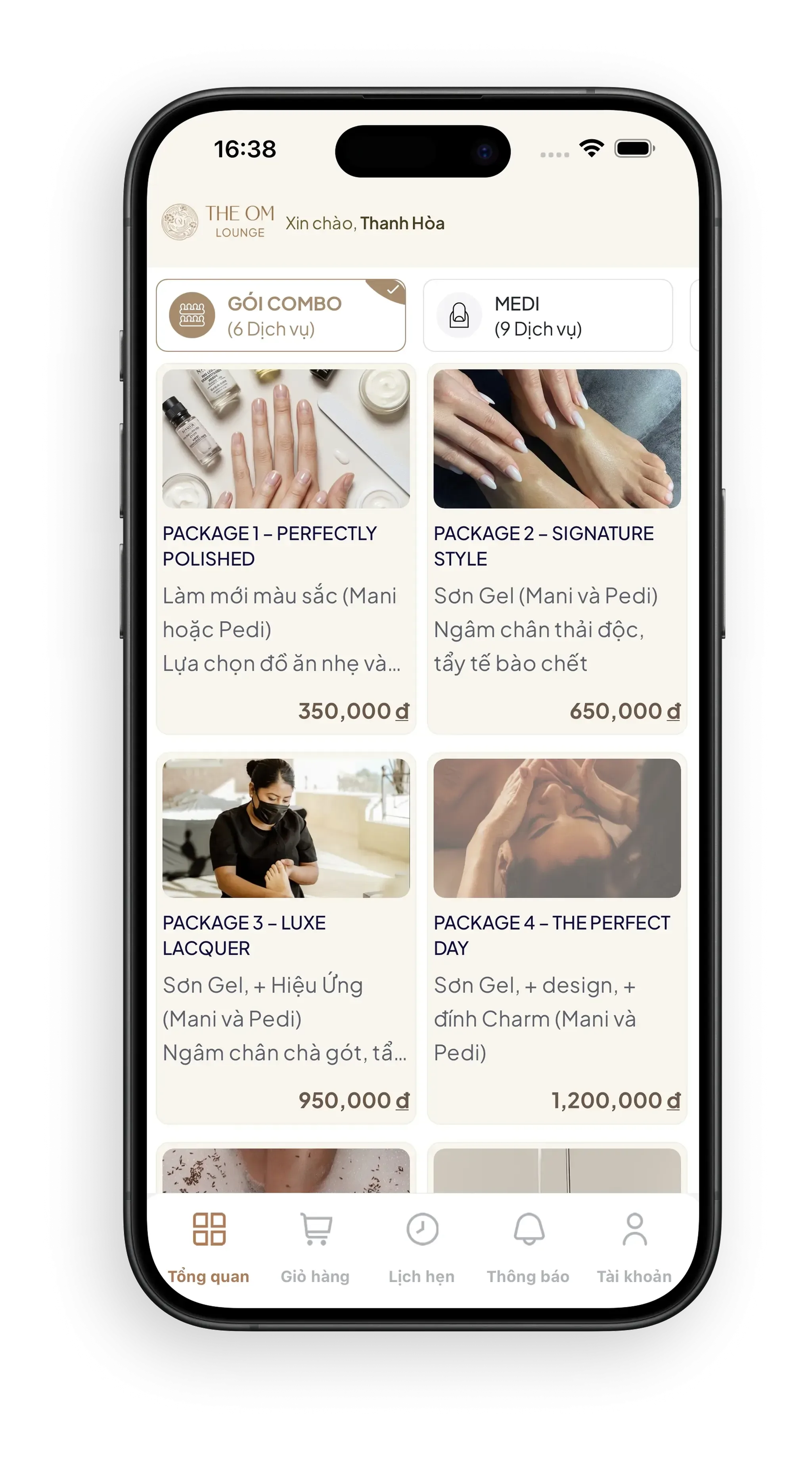 Giao diện website Hệ sinh thái Bất động sản Thái Homes